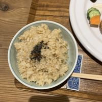 rice (extra bud size for 150 yen extra)  at Nezu no ya in Tokyo
