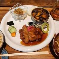 Lunch set  at Nezu no ya in Tokyo