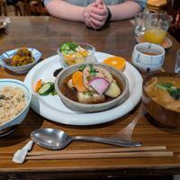 Set menu at Nezu no ya in Tokyo