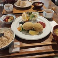Set lunch menu at Nezu no ya in Tokyo