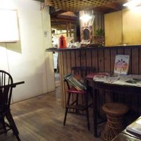 Cafe interior at Nezu no ya in Tokyo