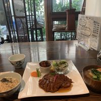Lunch special at Nezu no ya in Tokyo