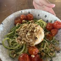Ensalada de calabacín   at La Bruma in Cadiz