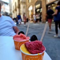 Icecream at Venchi in Siena