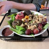 Vegan protein super bowl   at Magasand Retiro in Madrid