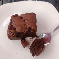Vegan and gluten-free brownie! at Chappie's in Roxbury
