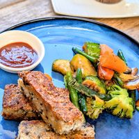 Sticky rice with seaweed and veggies at Nigiro Teacafe in Cape Town