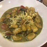 Amazing pesto gnocchi  at Nigiro Teacafe in Cape Town