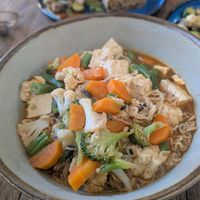 Taiwanese style ramen noodle soup. The best! at Nigiro Teacafe in Cape Town