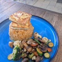 Kimchi fried rice. NOT the best at Nigiro Teacafe in Cape Town