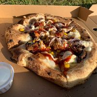 Texan pizza   at Plant Powered Pizza in South East London