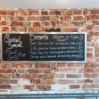 highly recommend the cheesecake. nice asthetic. at The Steakist in Arundel