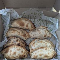 Empanadas veganas at Coma Veggie in Buenos Aires