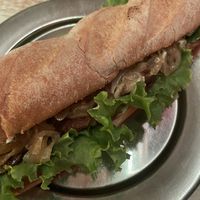 Sándwich de lomito de seitan  #Veganuary at Coma Veggie in Buenos Aires