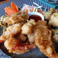 Tempura at Thara Thai in Bromley