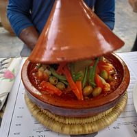 Berber tagine at The Moorish Kitchen & Coffee in Marrakech