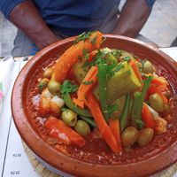 Berber tagine at The Moorish Kitchen & Coffee in Marrakech