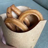 Churros 😊  at Vegan Burger Brothers in Breda
