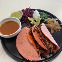 Birria Tacos  at Maria Cruz Cuisine in Mcallen