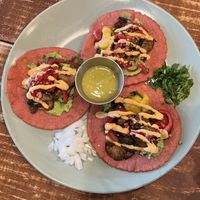 Mushroom tacos  at Maria Cruz Cuisine in Mcallen