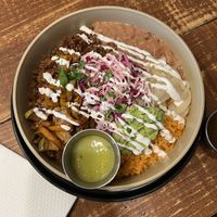 Rice bowl  at Maria Cruz Cuisine in Mcallen