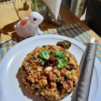 Yakimeshi at Burbuja para Conejos in Tulum