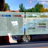 Window menu at Wonder Tea in Fort Collins