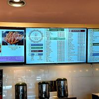 TV menu at Wonder Tea in Fort Collins