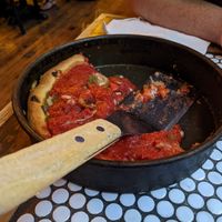 OMG Deep Dish at Gino's East - South Loop in Chicago