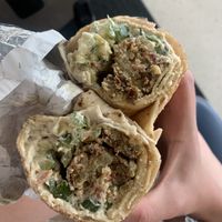 Falafel wrap  at Falafel & Grill - Milwaukee in Chicago