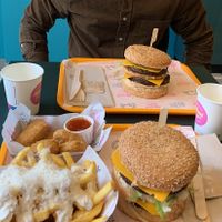 Parmesan truffle fries were a highlight   at The Sunny Burger Co. in Amsterdam