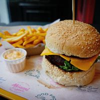 BBQ Not Bacon Burger  at The Sunny Burger Co. in Amsterdam