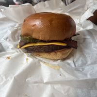 Bbq burger  at The Sunny Burger Co. in Amsterdam
