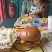 I've been vegan for 7 years. This burger is on my top 5 best vegan burgers that I've ever tried. They were amazing. Staff was also 10/10 lovely people. I'm sure that if I'll go aga at The Sunny Burger Co. in Amsterdam