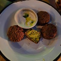 Falafel at NENI in Berlin