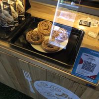 Cinnamon rolls  at Black Forest Cafe in Yogyakarta