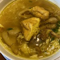 vegan soto  at Black Forest Cafe in Yogyakarta