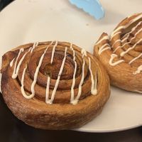 Cinnamon rolls   at Black Forest Cafe in Yogyakarta