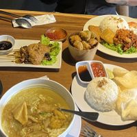 Nice variety of flower teas   at Black Forest Cafe in Yogyakarta