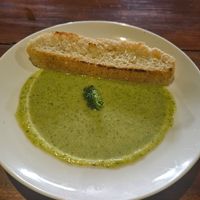 Brocoli Soup at Black Forest Cafe in Yogyakarta