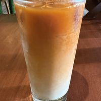 Vegan Thai iced teaa  at Black Forest Cafe in Yogyakarta