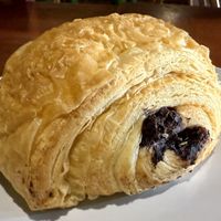 Chocolate croissantt  at Black Forest Cafe in Yogyakarta
