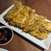 Tempeh mendoan at Black Forest Cafe in Yogyakarta