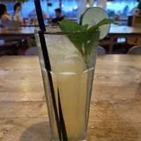 Peppermint tea   at Nyom Nyom in Tibubeneng