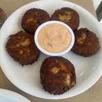 Homemade falafel (very tasty)  at Mpakalógatos in Naxos