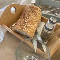 Bread   at Mpakalógatos in Naxos