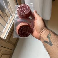 Vegan steak   at La Veganeria del Born in Barcelona