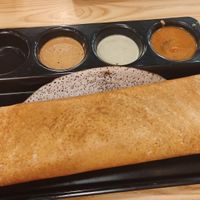 Onion Dosai #Veganuary at Chandra Mahal in Central Singapore