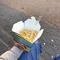 ‘Napoli’ Spaghetti- garlic, oil, chilli pepper   at 120 Grammi Spaghetti Takeaway in Naples