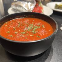 Vegan meat balls  at Cafe Emis in Kennett Square